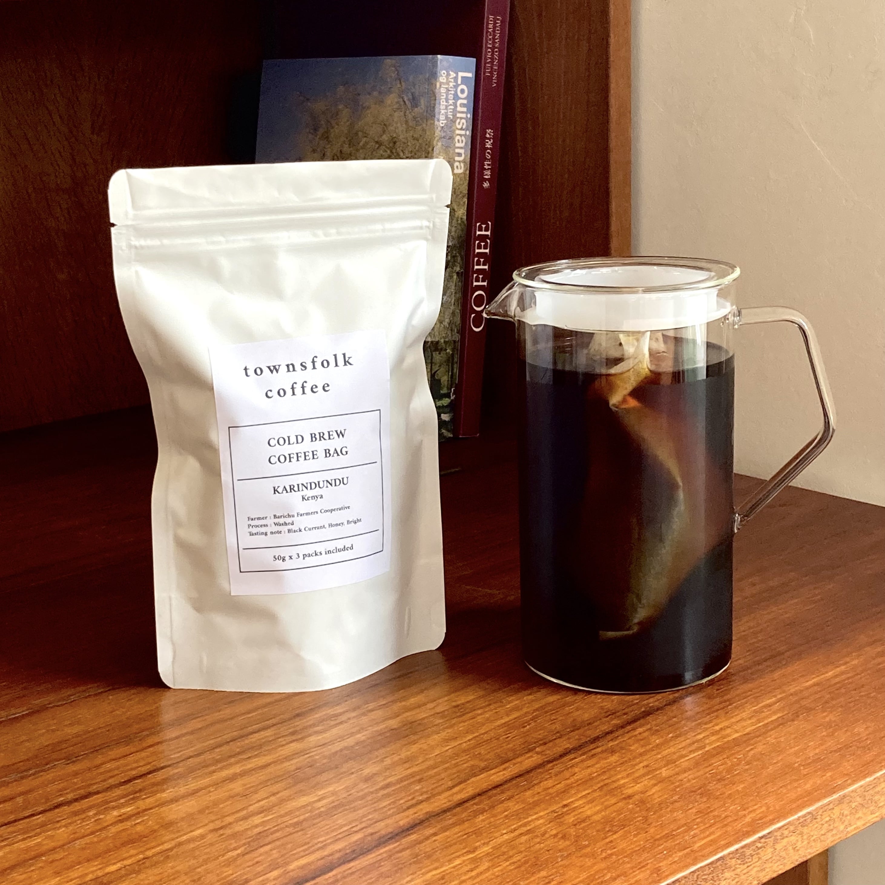 COLD BREW Coffee Bag [水出しコーヒーバッグ50g x 3] – townsfolk coffee