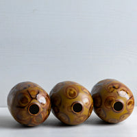 【Studio Arhoj】 Hana Vase Small Plum - Peacock Feather