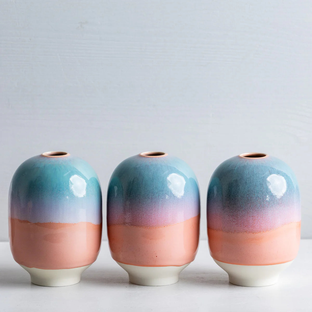 【Studio Arhoj】 Hana Vase Small Plum - Watermelon_Slice [スタジオアーホイ ハナベースプラム - ウォーターメロンスライス]