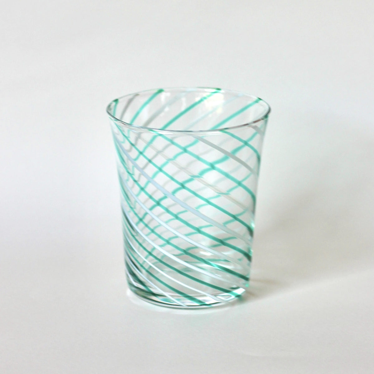 【STILLEBEN】 Concave Glass - Twist Green[スティルレーベン コンケーブグラス]