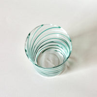【STILLEBEN】 Concave Glass - Twist Green[スティルレーベン コンケーブグラス]