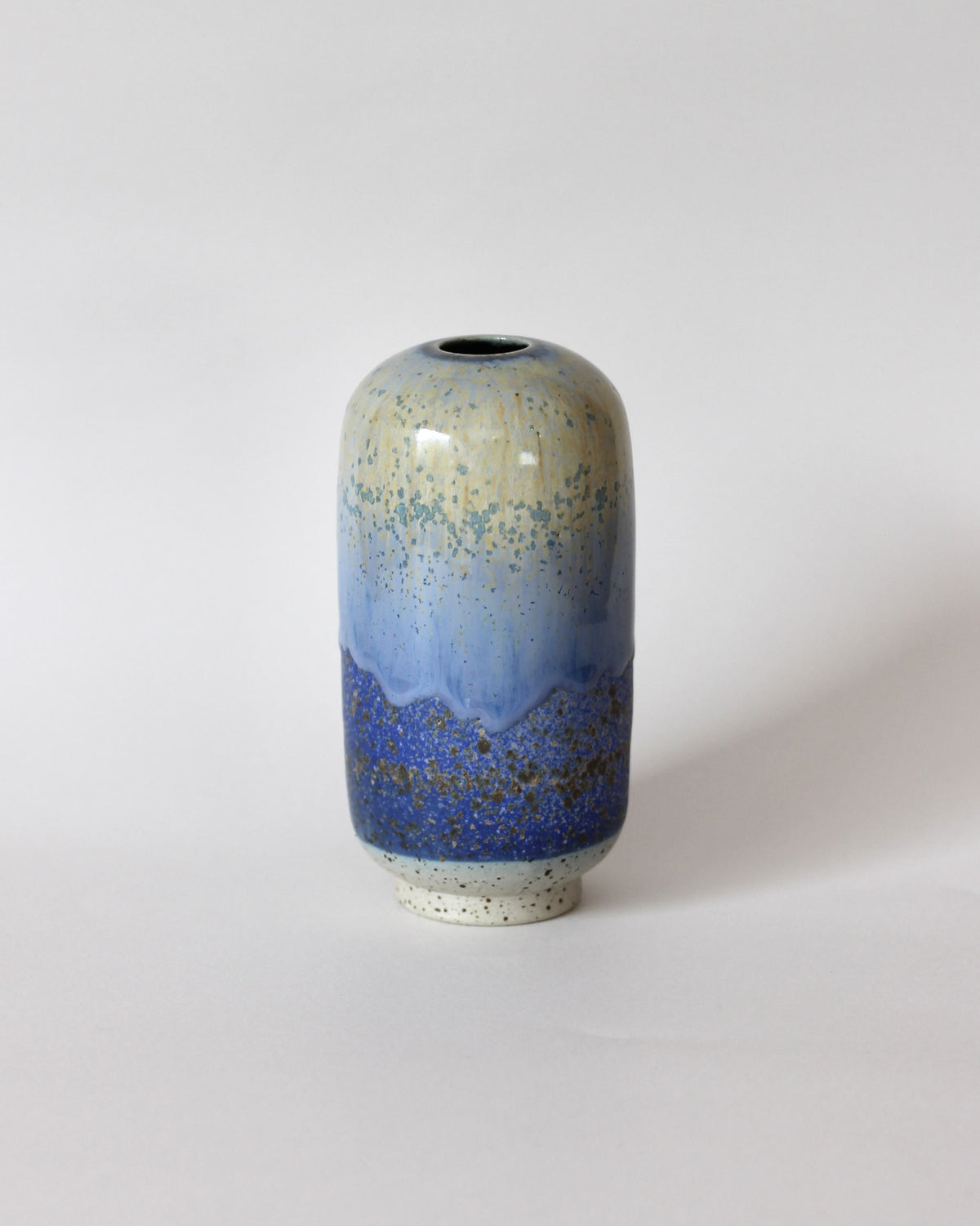 【Studio Arhoj】 Mini Yuki Vase - Tanzanite Horizon  [スタジオアーホイ ミニユキベース]