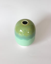 【Studio Arhoj】 Hana Vase plum - Green [スタジオアーホイ ハナベース]
