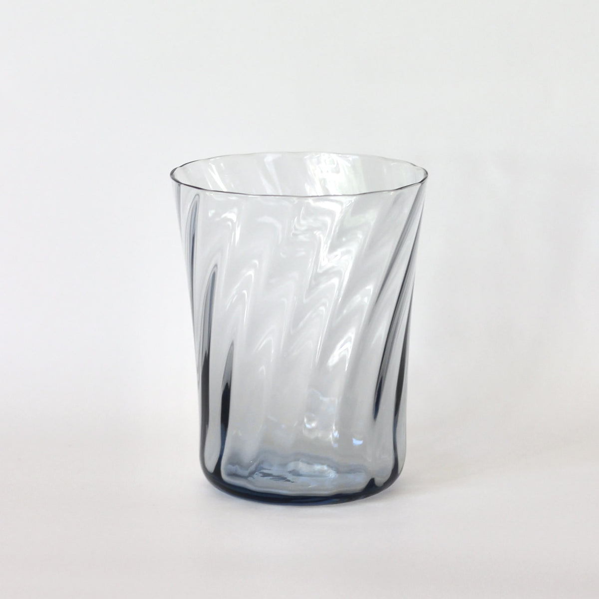 【STILLEBEN】 Concave Glass - Swirl Atlantic Blue[スティルレーベン コンケーブグラス]