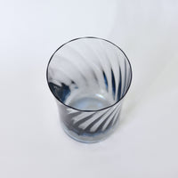 【STILLEBEN】 Concave Glass - Swirl Atlantic Blue[スティルレーベン コンケーブグラス]