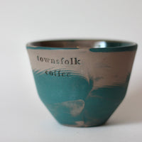 【MK Studio】"townsfolk coffee ロゴ入り" Mix wave  - Size A2 025