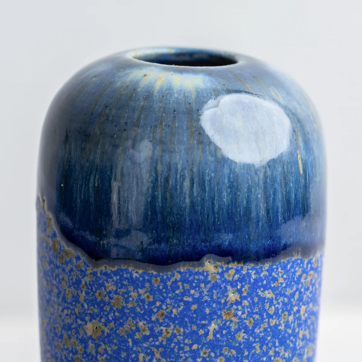 【Studio Arhoj】 Mini Yuki Vase - Tanzanite_Horizon  [スタジオアーホイ ミニユキベース - タンザニアホライゾン]