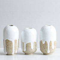 【Studio Arhoj】 Mini Yuki Vase - Thick_Milk