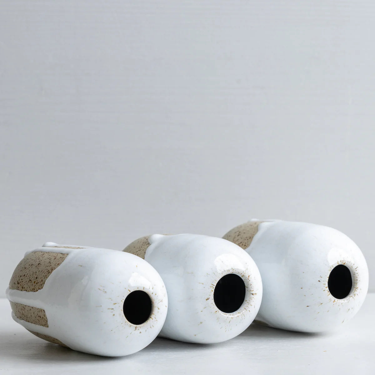 【Studio Arhoj】 Mini Yuki Vase - Thick_Milk
